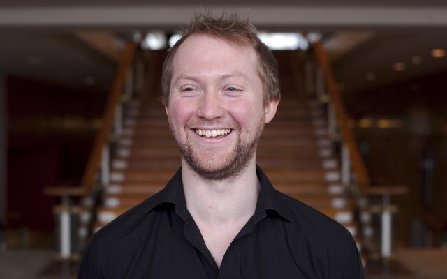 Philharmonia player Gareth Sheppard